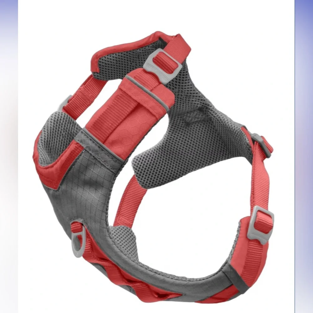 🪻 Kurgo Journey Air Polyester Reflective No Pull Red Dog Harness NWT M - Picture 3 of 11